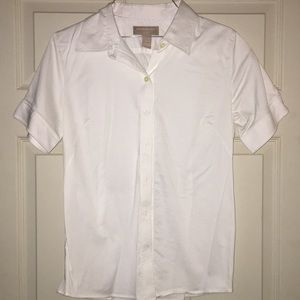 Banana Republic Non Iron short sleeve top